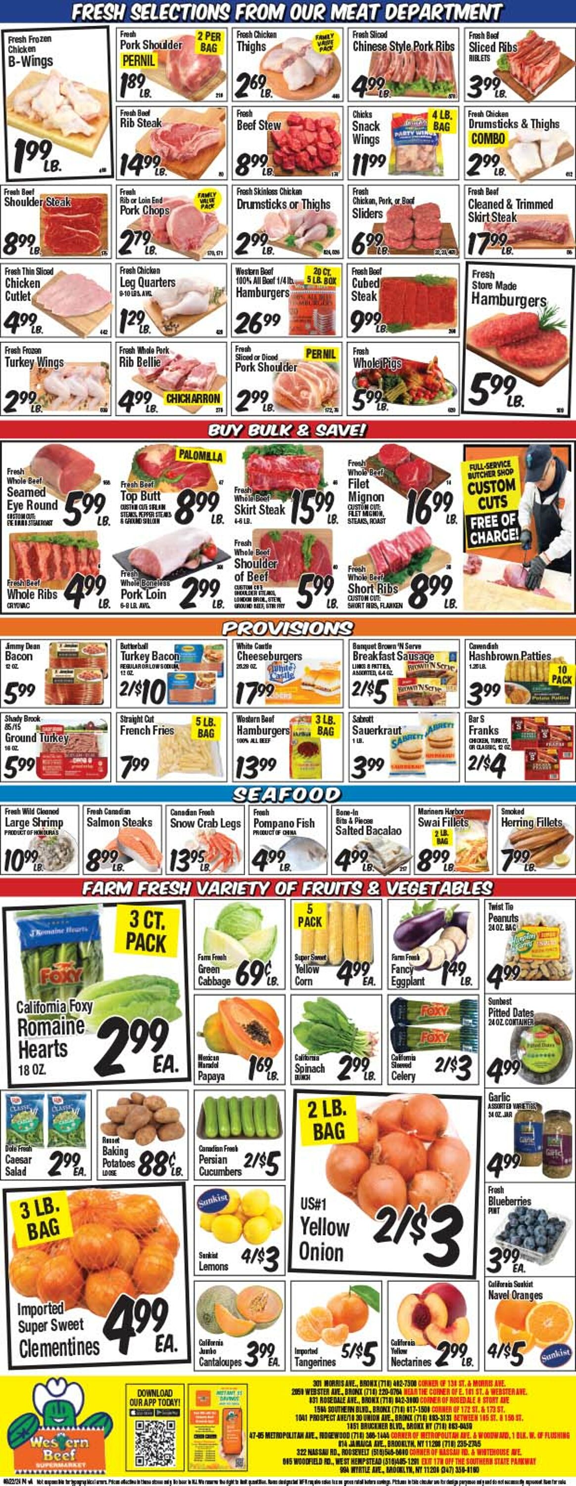 Weekly ad Western Beef 08/22/2024 - 08/28/2024