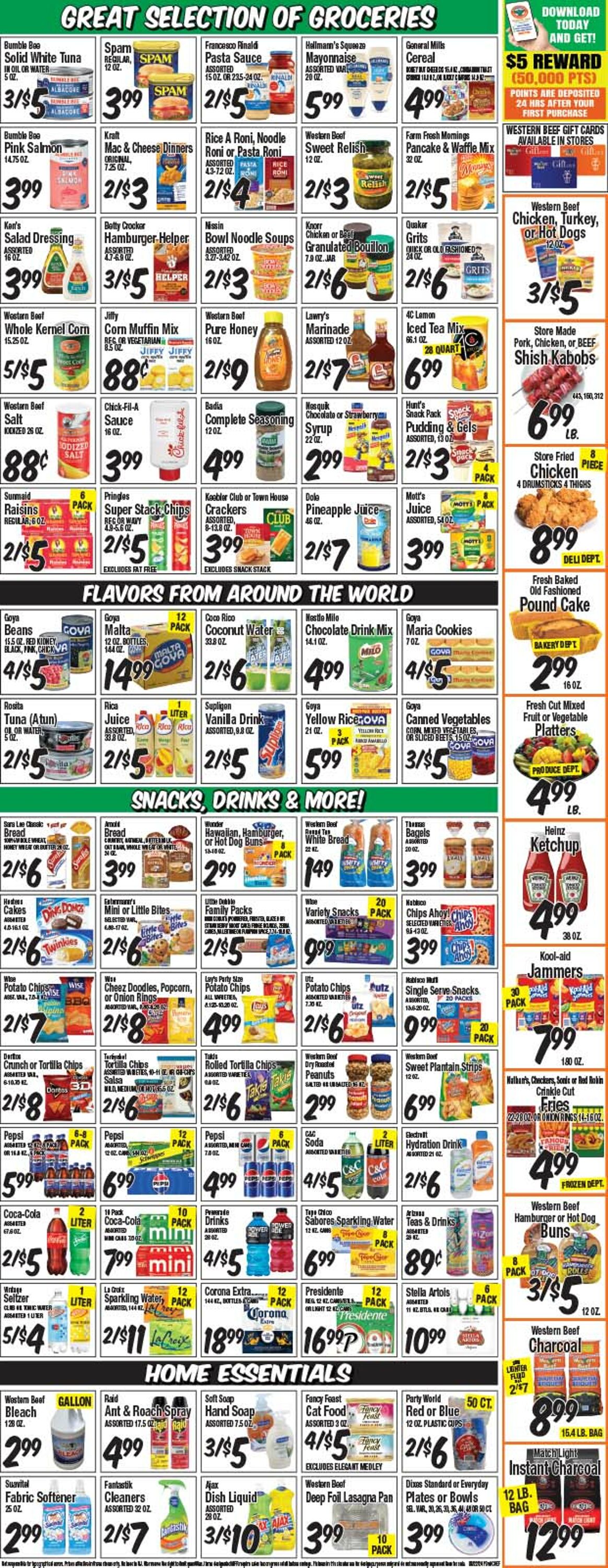 Weekly ad Western Beef 08/22/2024 - 08/28/2024