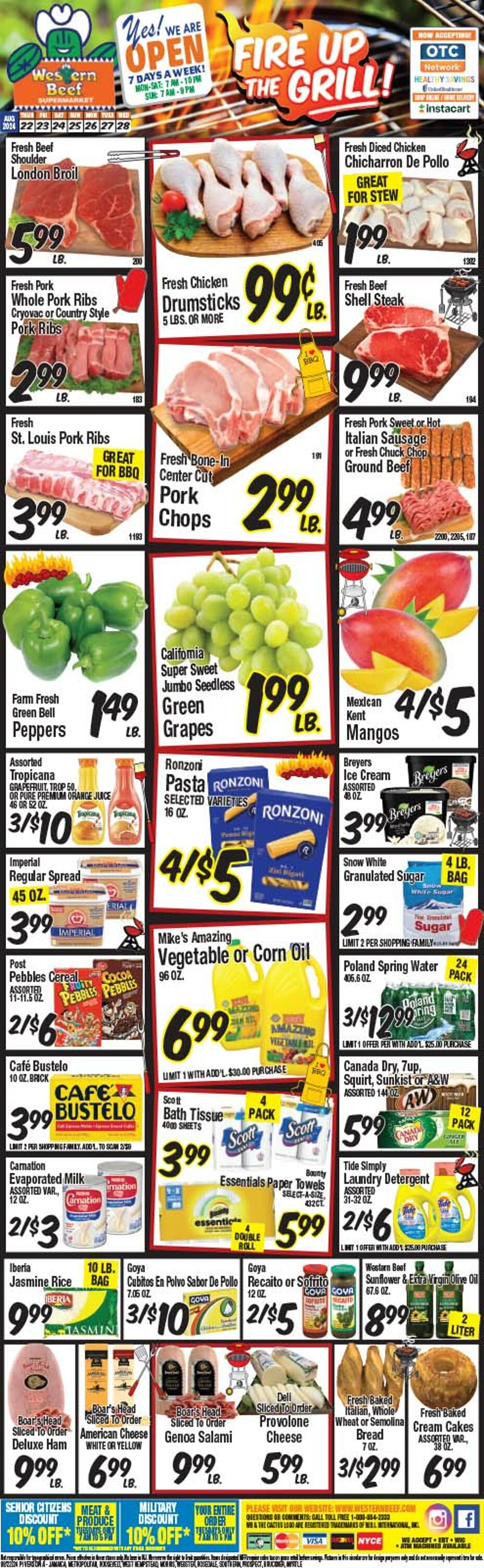 Weekly ad Western Beef 08/22/2024 - 08/28/2024