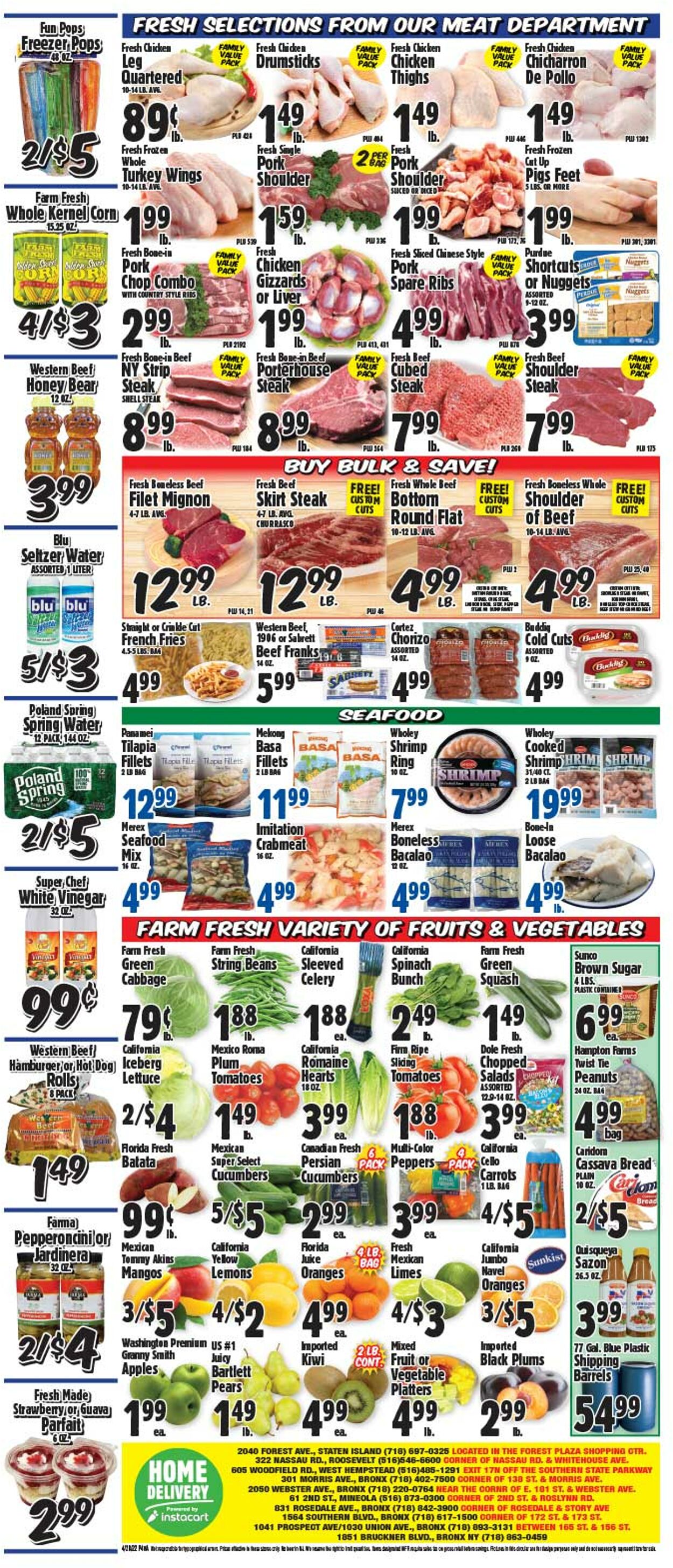Weekly ad Western Beef 04/28/2022 - 05/04/2022
