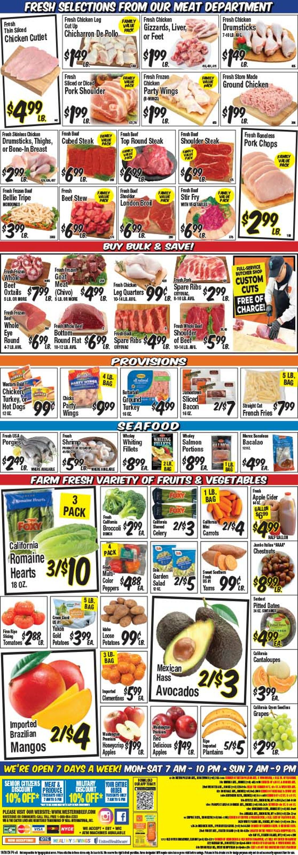 Weekly ad Western Beef 10/31/2024 - 11/06/2024