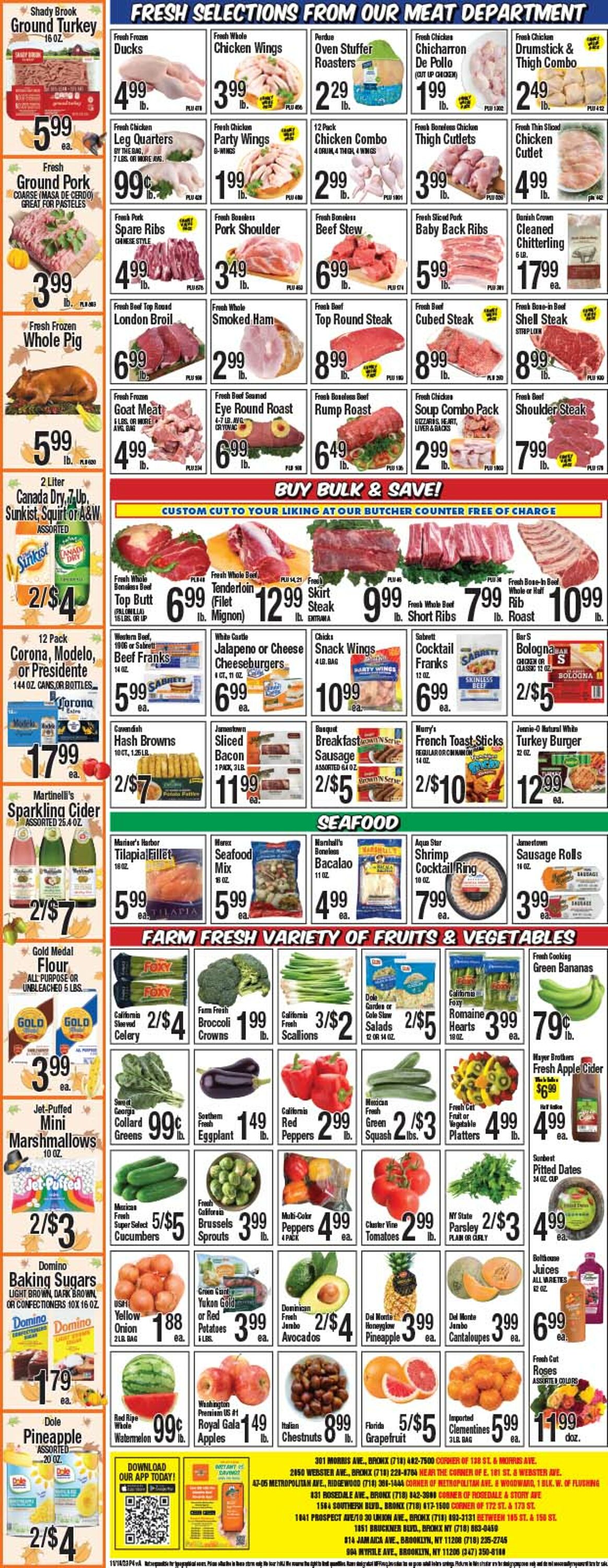 Weekly ad Western Beef 11/16/2023 - 11/22/2023