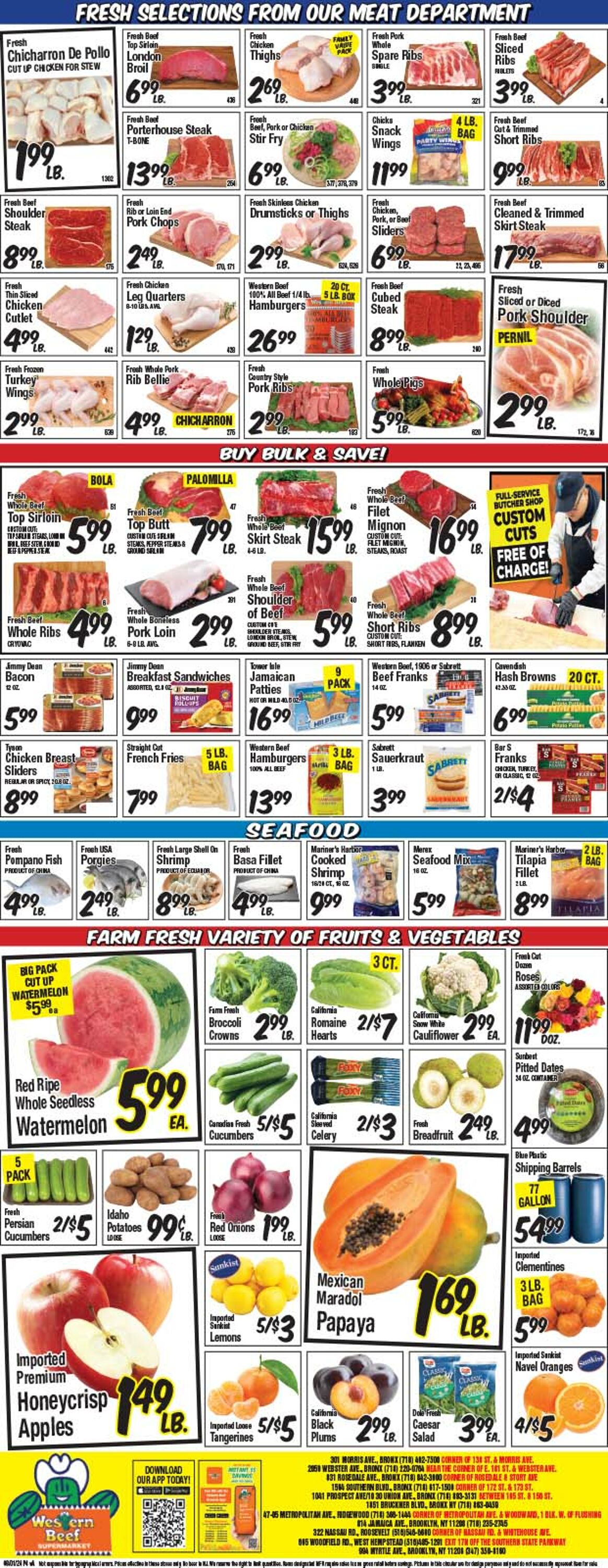 Weekly ad Western Beef 08/01/2024 - 08/07/2024