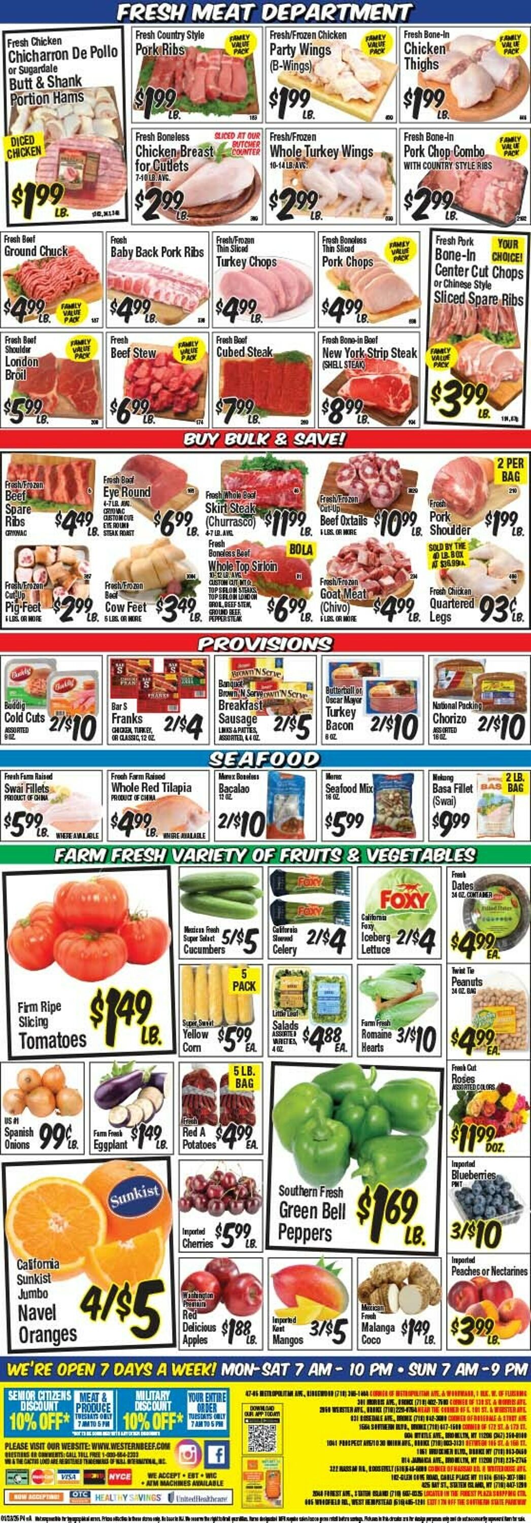 Weekly ad Western Beef 01/23/2025 - 01/29/2025