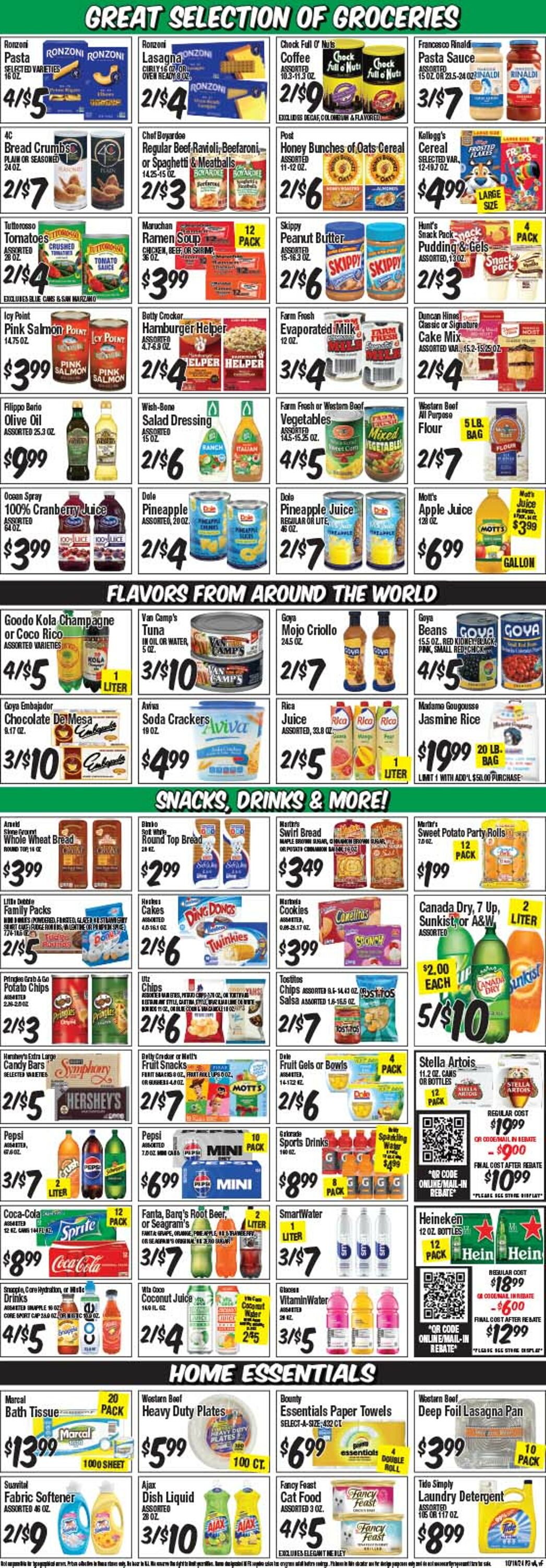 Weekly ad Western Beef 10/10/2024 - 10/16/2024