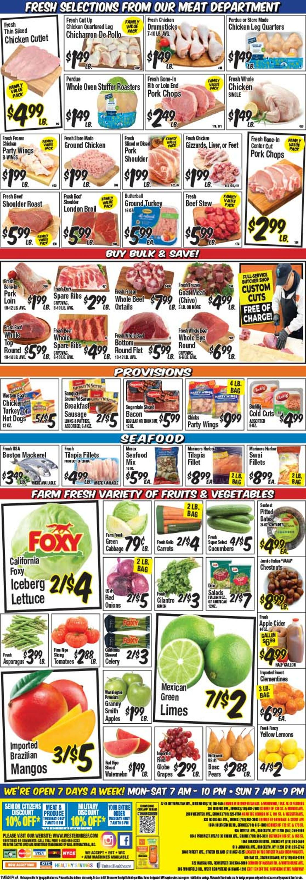 Weekly ad Western Beef 11/07/2024 - 11/13/2024