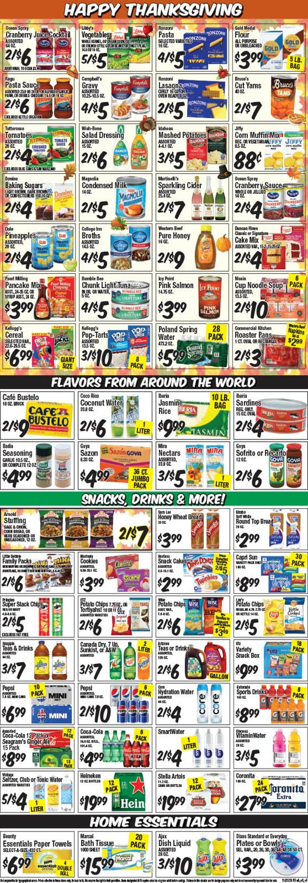 Weekly ad Western Beef 11/21/2024 - 11/27/2024