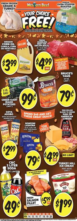 Weekly ad Western Beef 11/14/2024 - 11/20/2024