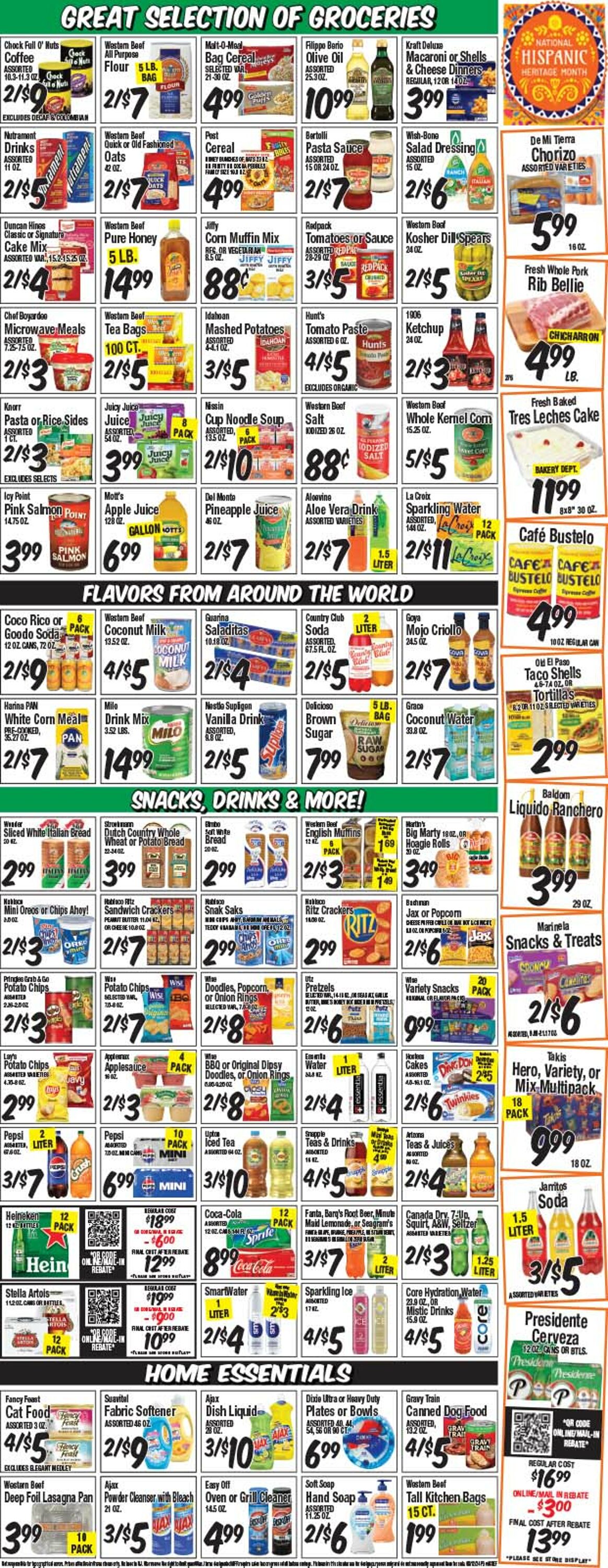 Weekly ad Western Beef 09/12/2024 - 09/18/2024