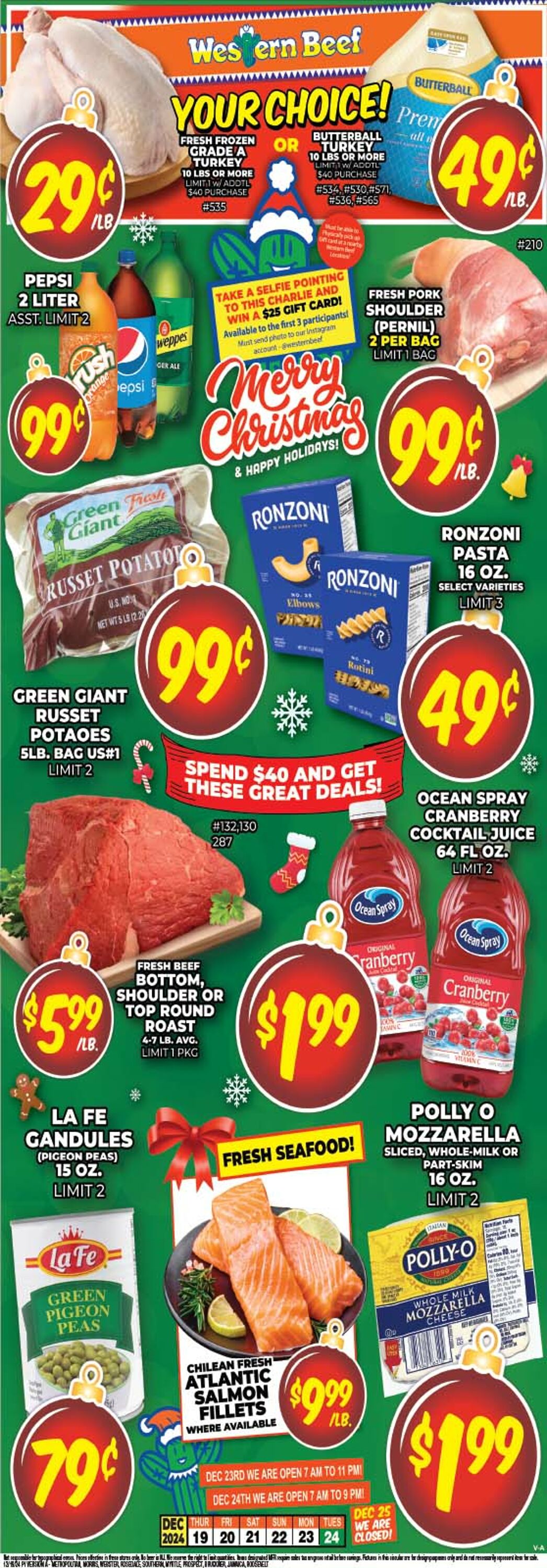 Weekly ad Western Beef 12/19/2024 - 12/25/2024