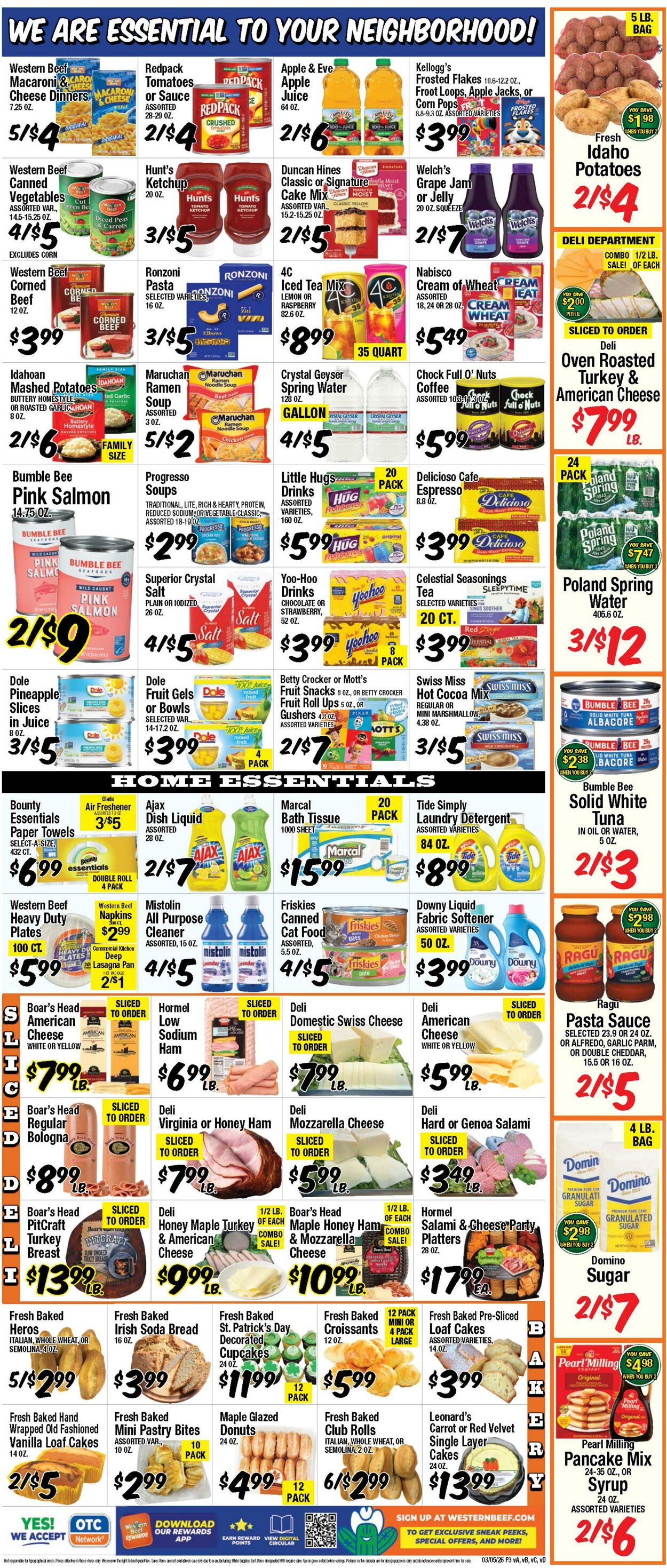 Weekly ad Western Beef 03/05/2026 - 03/11/2026
