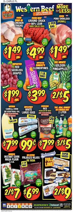 Weekly ad Western Beef 03/05/2026 - 03/11/2026