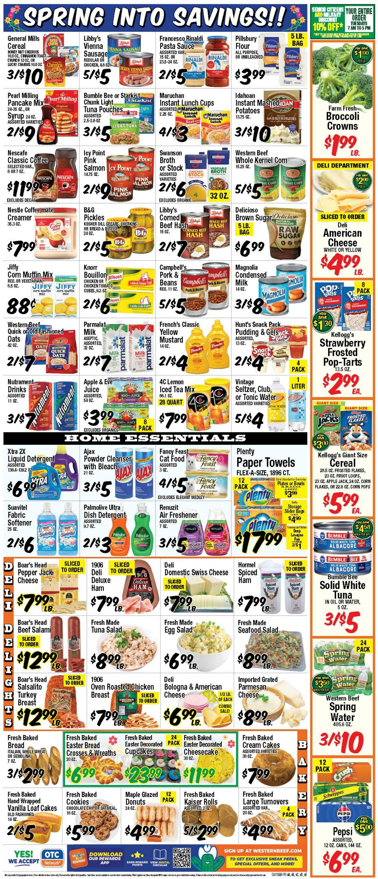 Weekly ad Western Beef 03/19/2026 - 03/25/2026
