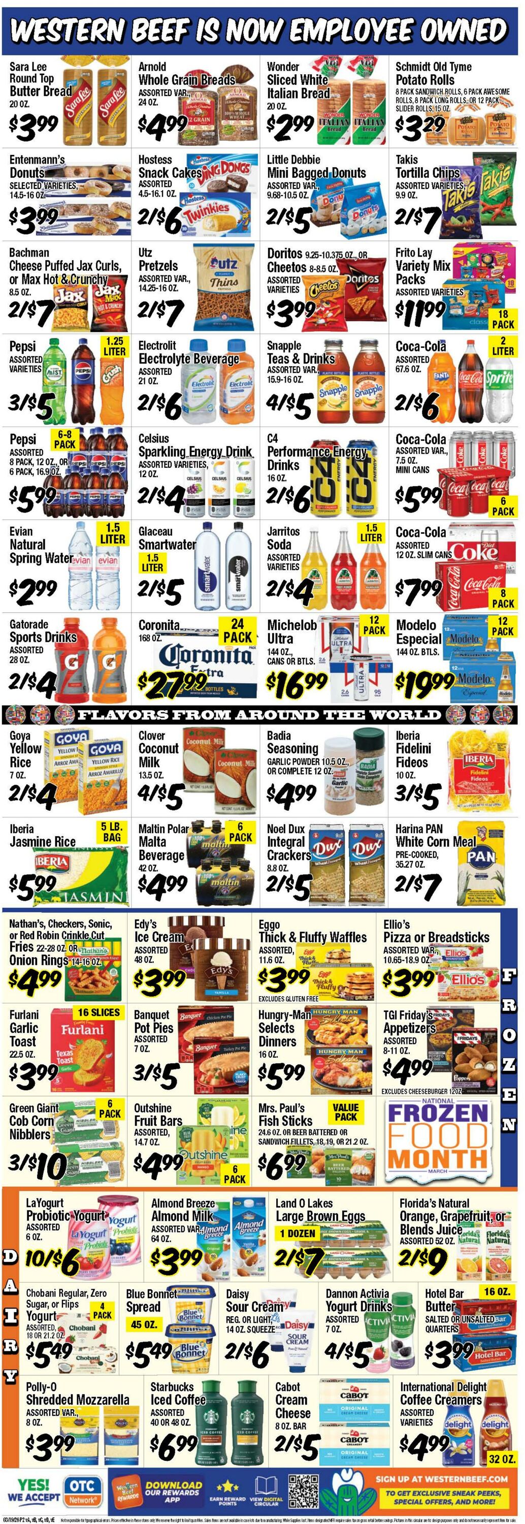 Weekly ad Western Beef 03/19/2026 - 03/25/2026