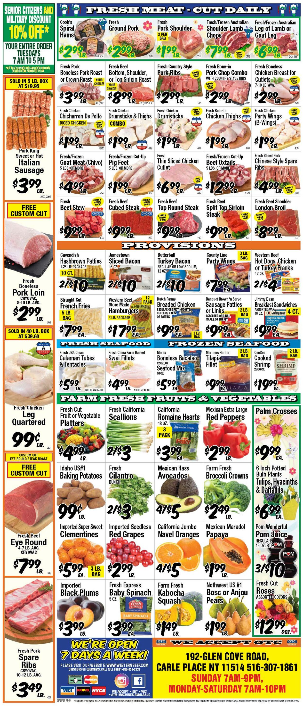 Weekly ad Western Beef 04/02/2026 - 04/08/2026