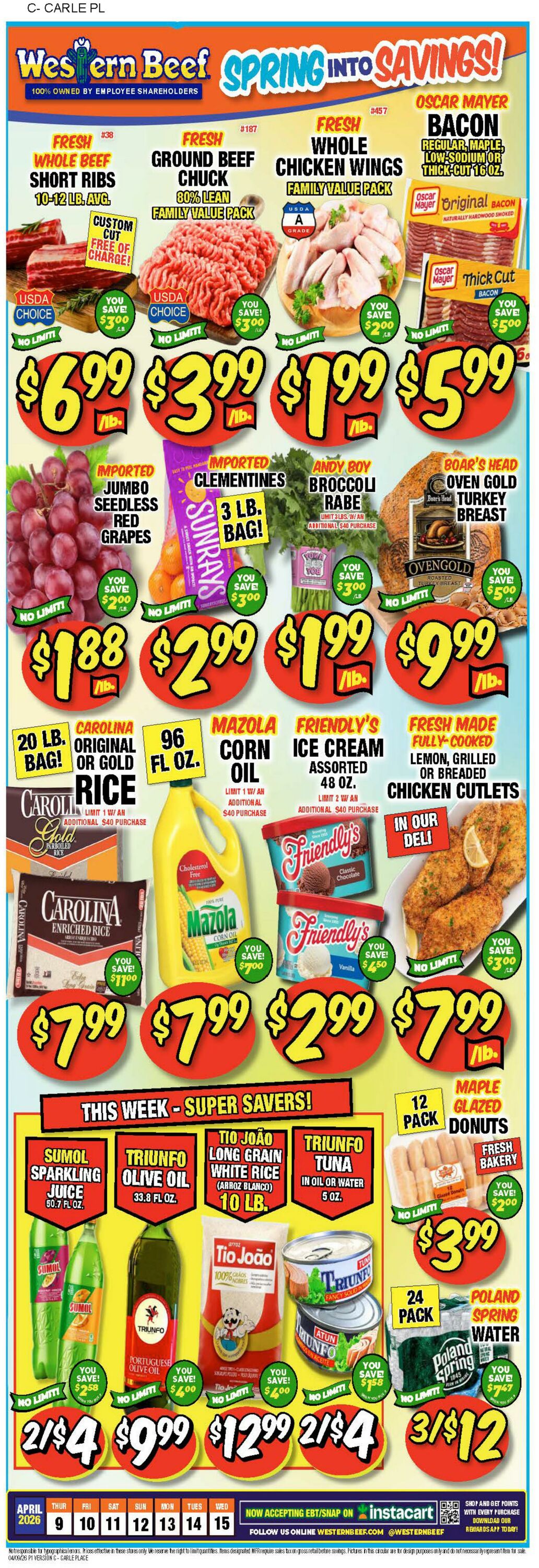 Weekly ad Western Beef 04/09/2026 - 04/15/2026