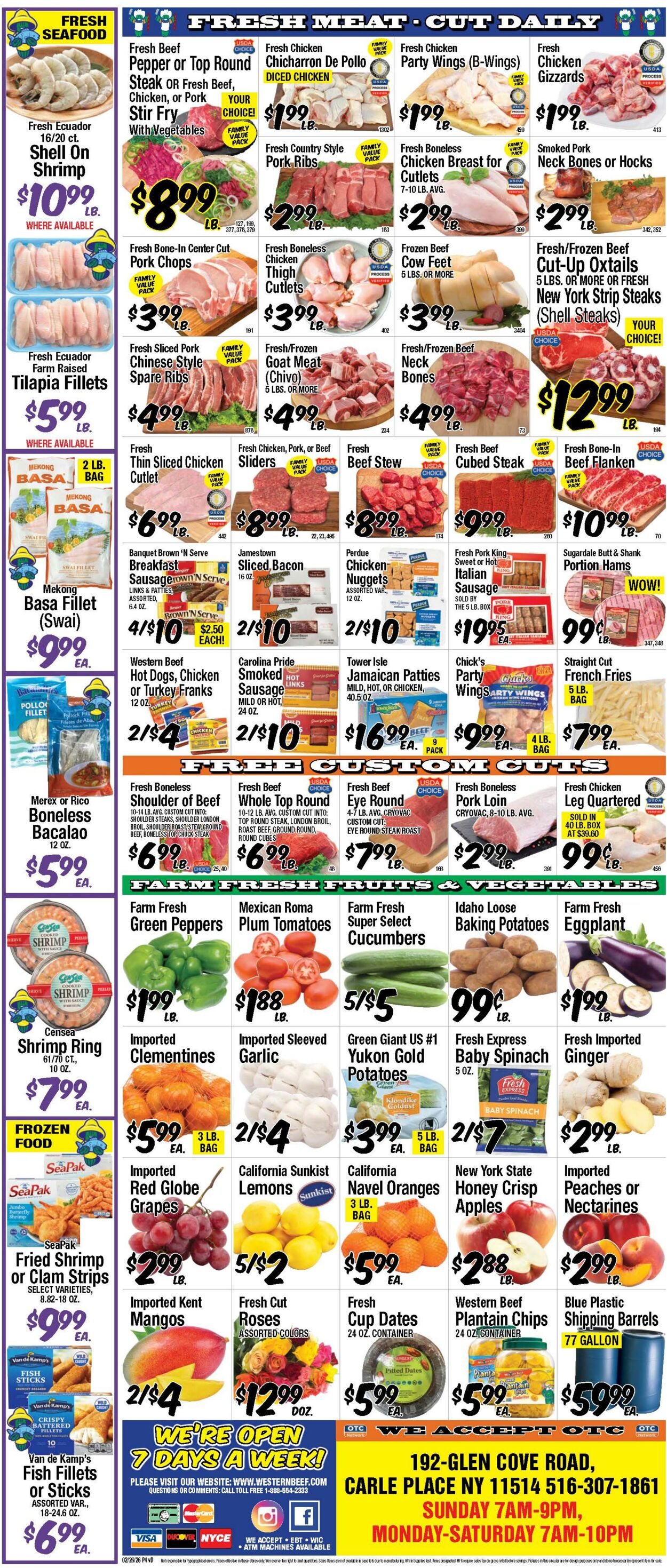 Weekly ad Western Beef 02/26/2026 - 03/04/2026