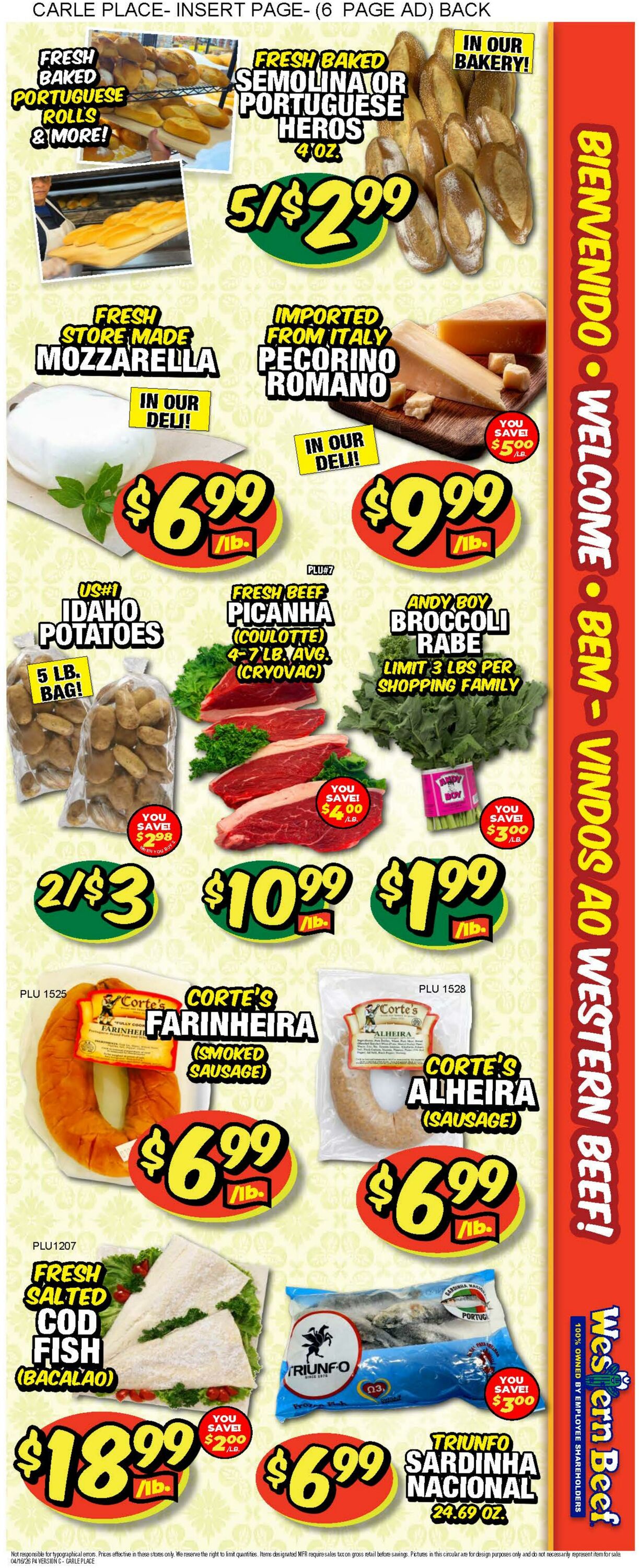 Weekly ad Western Beef 04/16/2026 - 04/22/2026