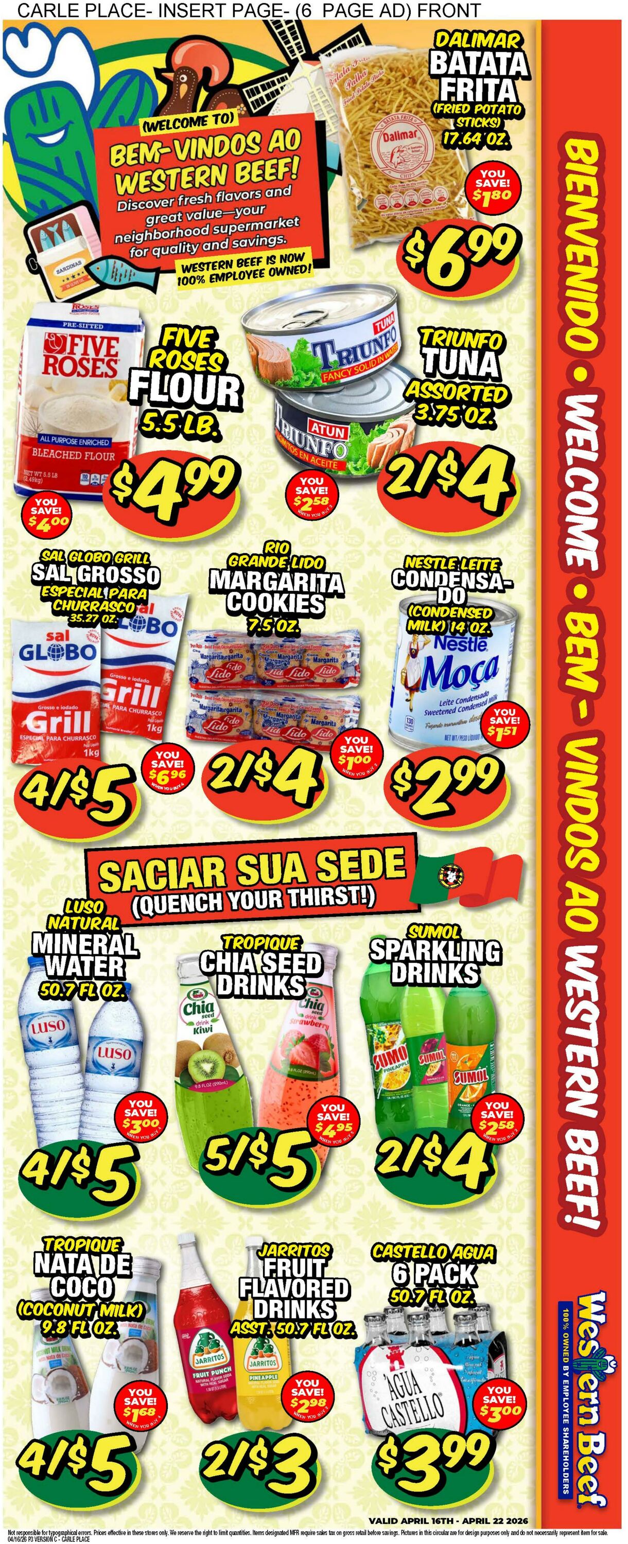 Weekly ad Western Beef 04/16/2026 - 04/22/2026