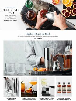 Weekly ad Williams Sonoma 05/17/2022-06/19/2022