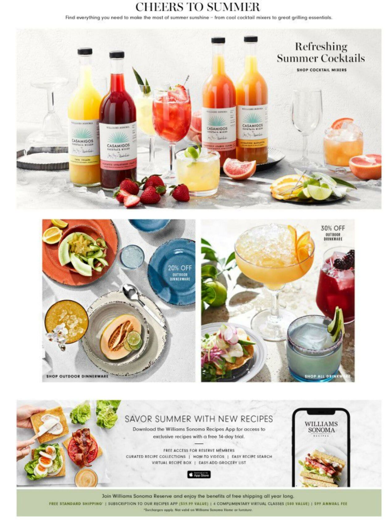 Weekly ad Williams Sonoma 08/01/2022 - 08/31/2022