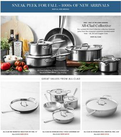 Weekly ad Williams Sonoma 08/01/2022-08/31/2022