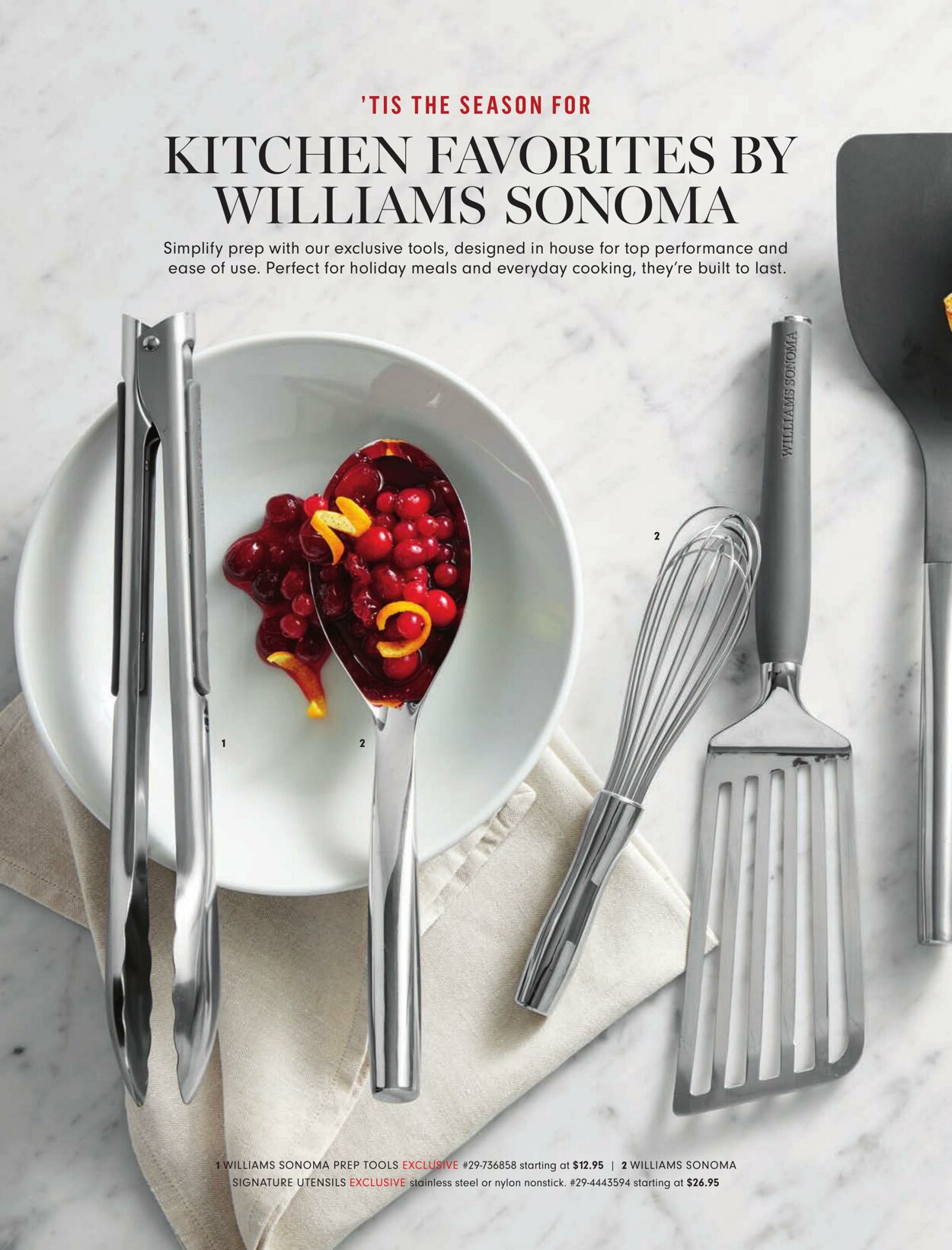 Weekly ad Williams Sonoma 12/01/2022 - 01/31/2023