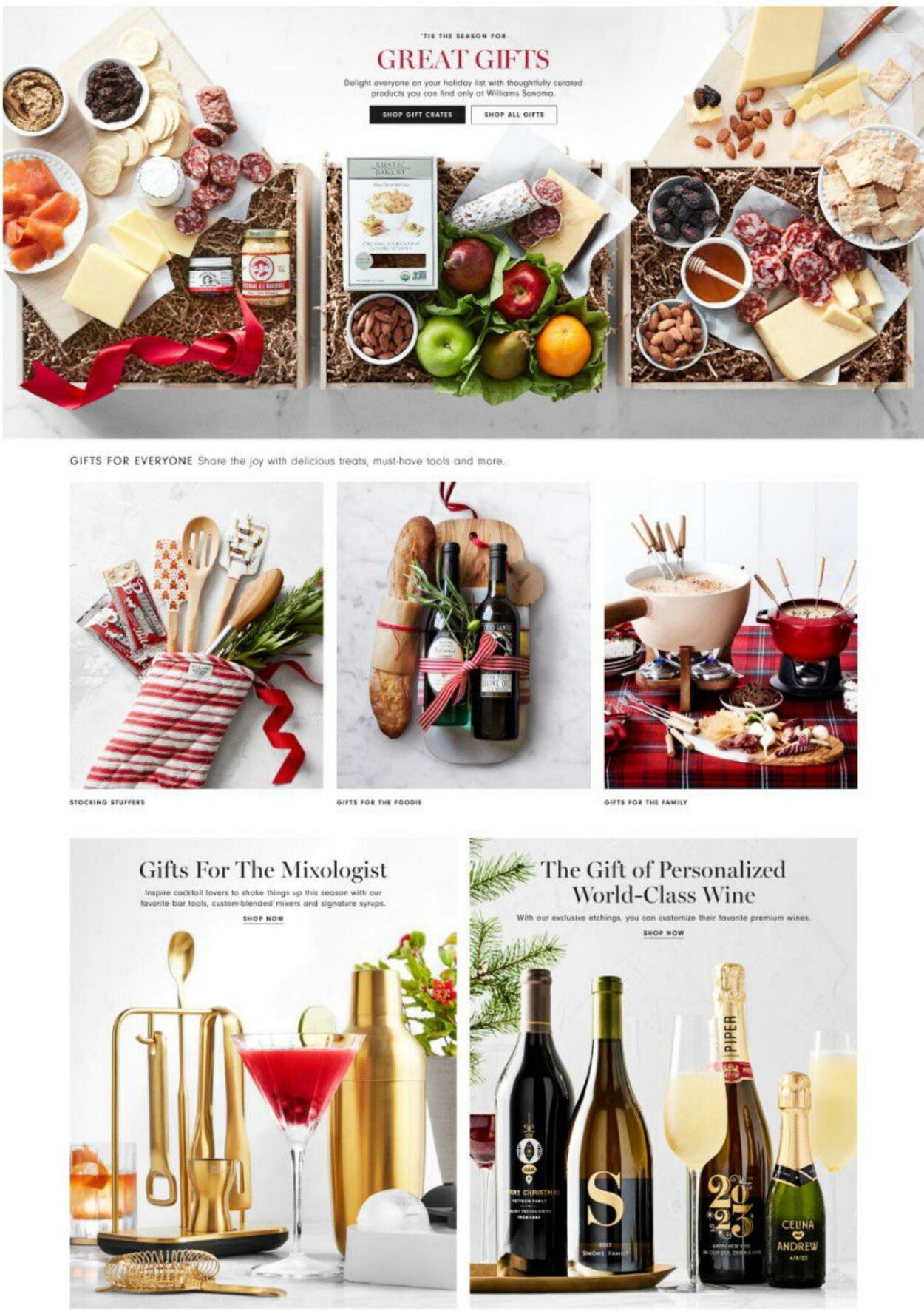 Weekly ad Williams Sonoma 12/01/2022-12/31/2022
