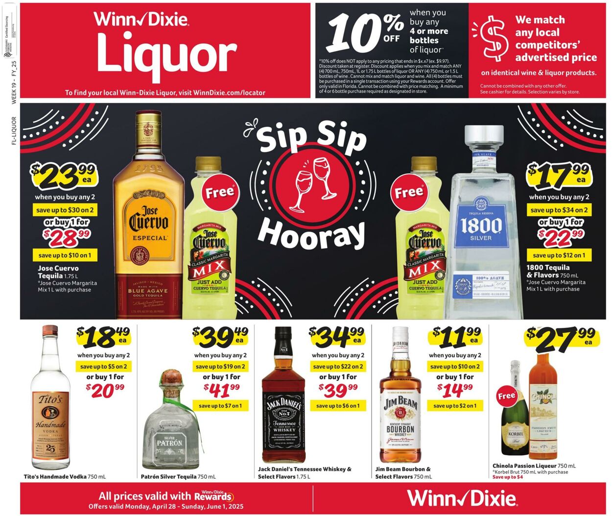 Weekly ad Winn-Dixie 04/28/2025 - 06/01/2025