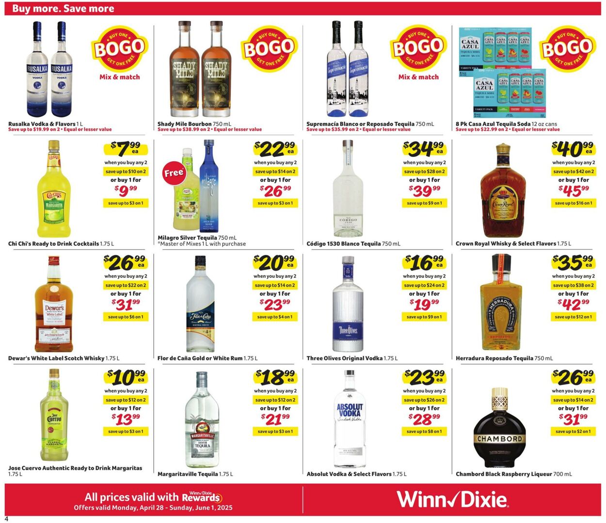 Weekly ad Winn-Dixie 04/28/2025 - 06/01/2025