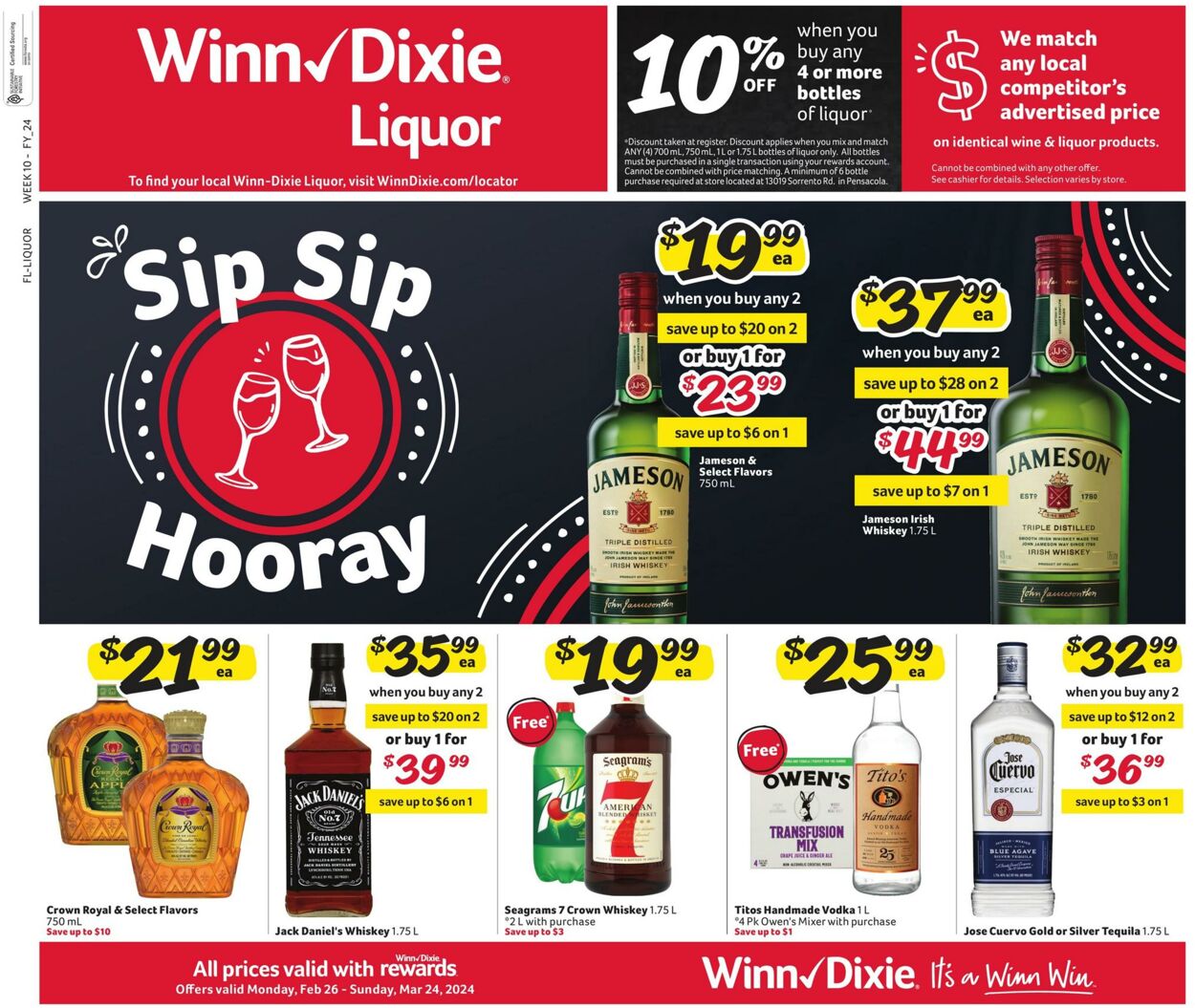 Weekly ad Winn-Dixie 02/26/2024 - 03/24/2024