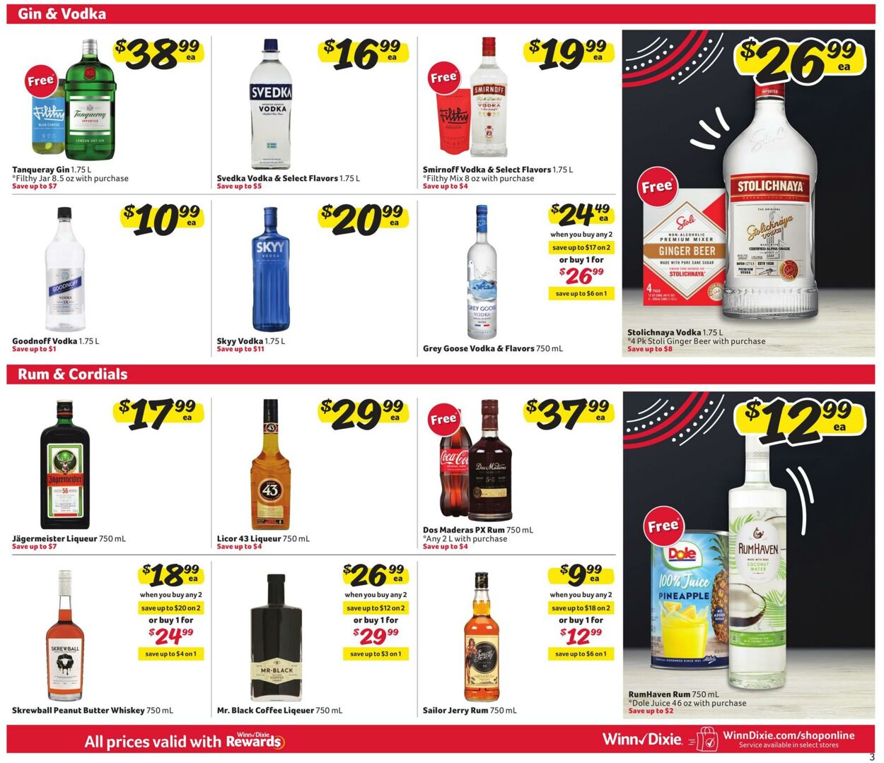 Weekly ad Winn-Dixie 09/30/2024 - 11/03/2024