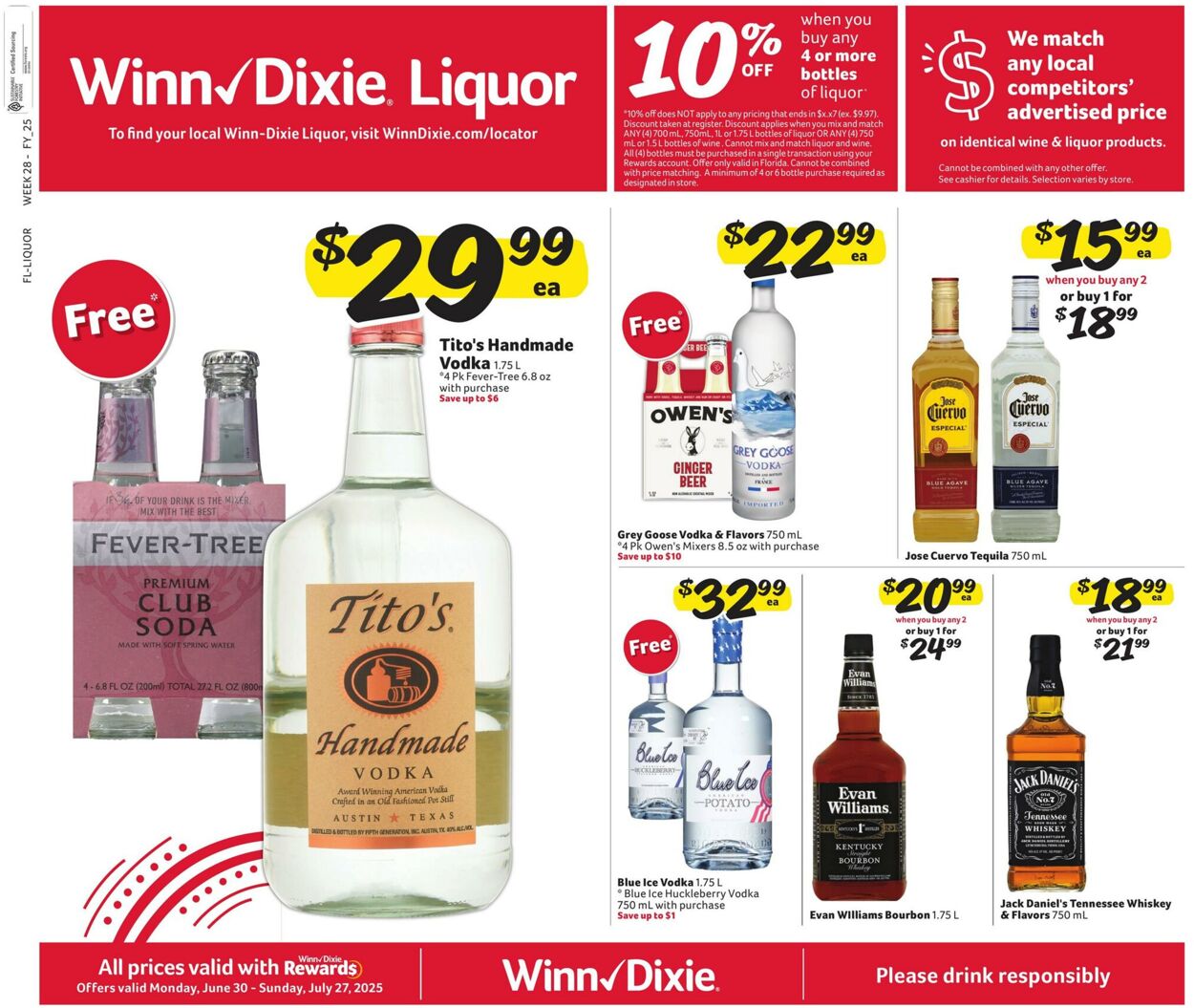 Weekly ad Winn-Dixie 06/30/2025 - 07/27/2025
