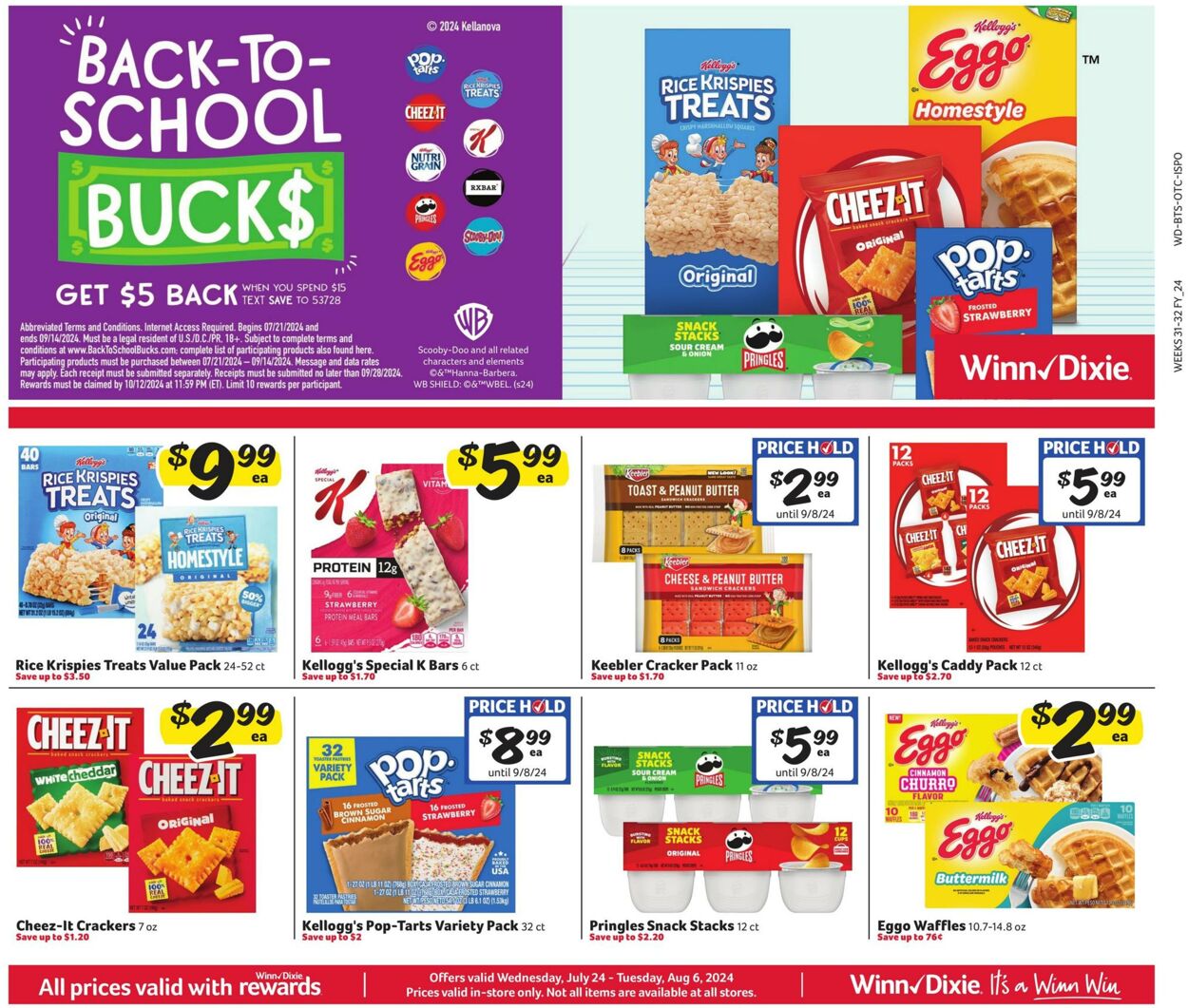 Weekly ad Winn-Dixie 07/24/2024 - 08/06/2024