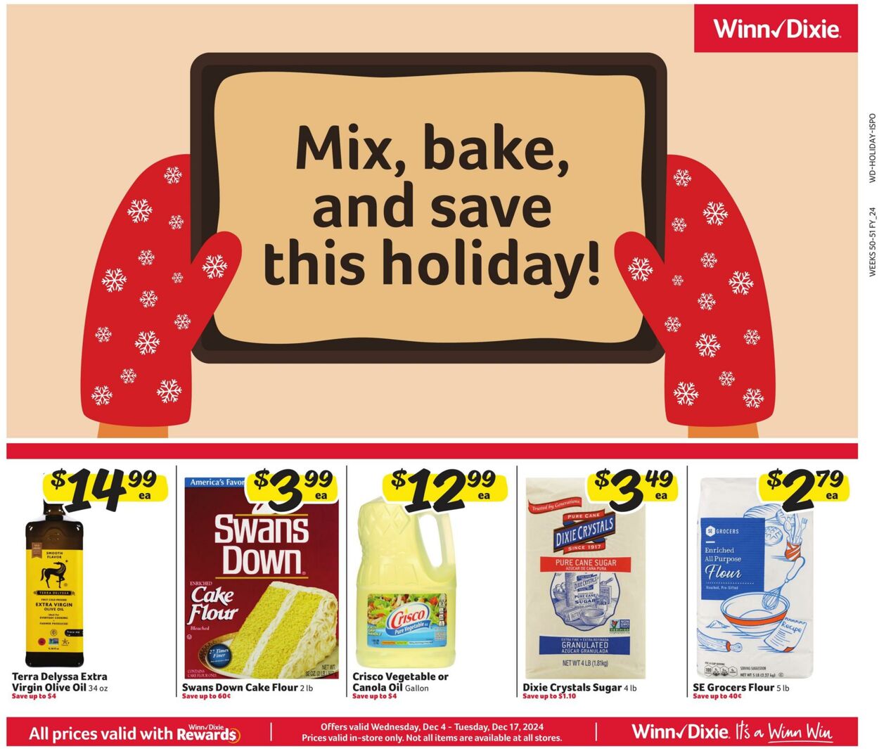 Weekly ad Winn-Dixie 12/04/2024 - 12/17/2024