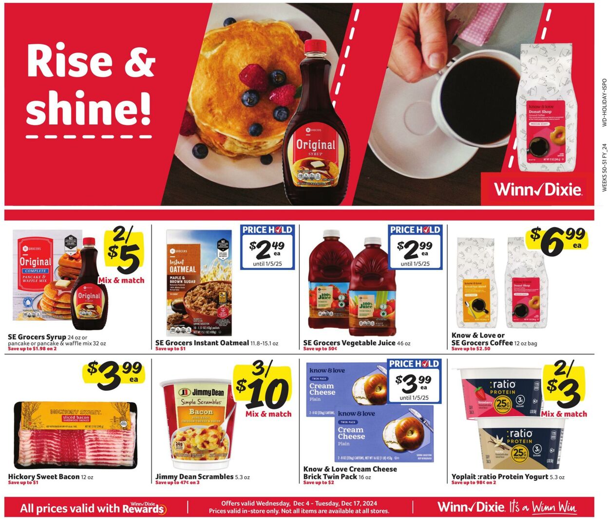 Weekly ad Winn-Dixie 12/04/2024 - 12/17/2024