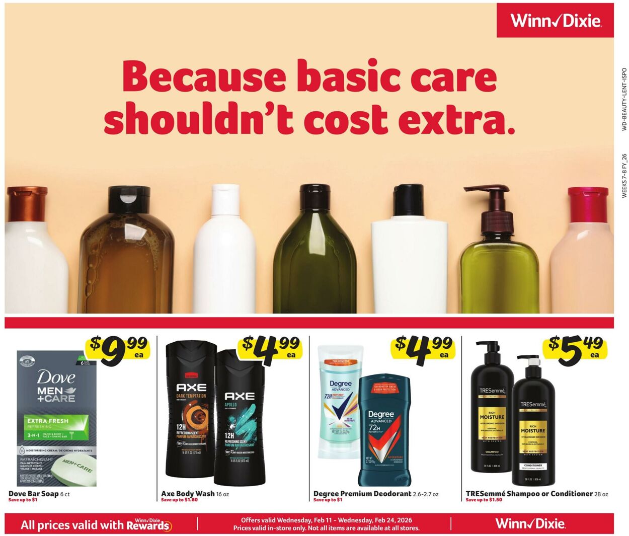 Weekly ad Winn-Dixie 02/11/2026 - 03/24/2026