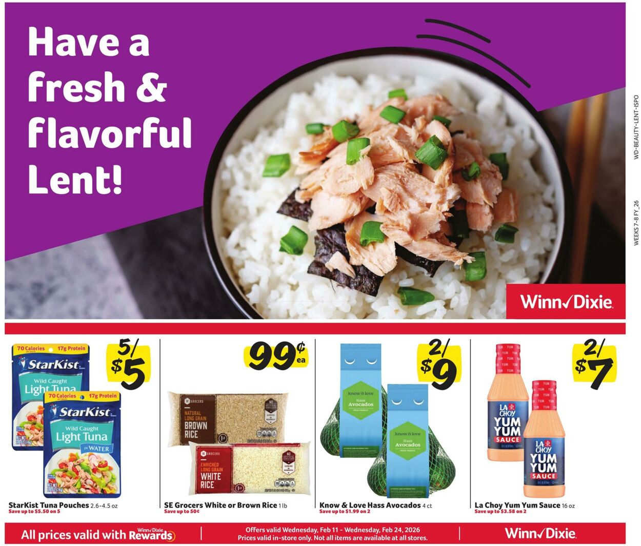 Weekly ad Winn-Dixie 02/11/2026 - 03/24/2026