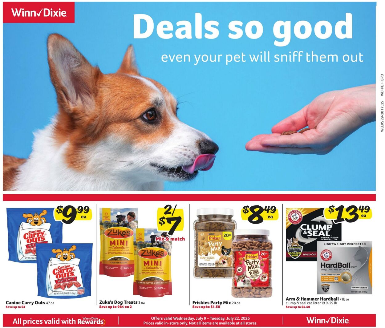 Weekly ad Winn-Dixie 07/09/2025 - 07/22/2025