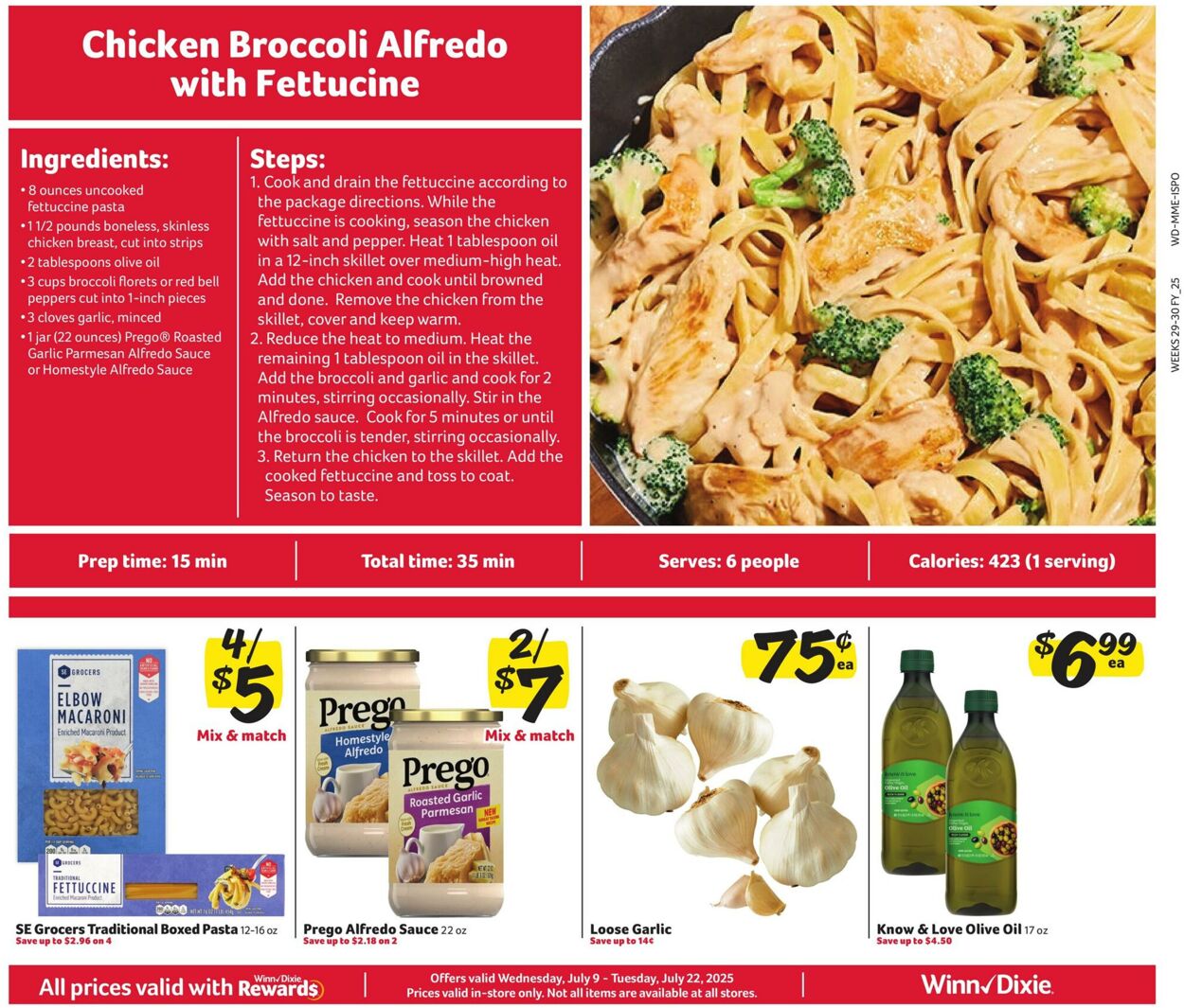 Weekly ad Winn-Dixie 06/09/2025 - 07/22/2025