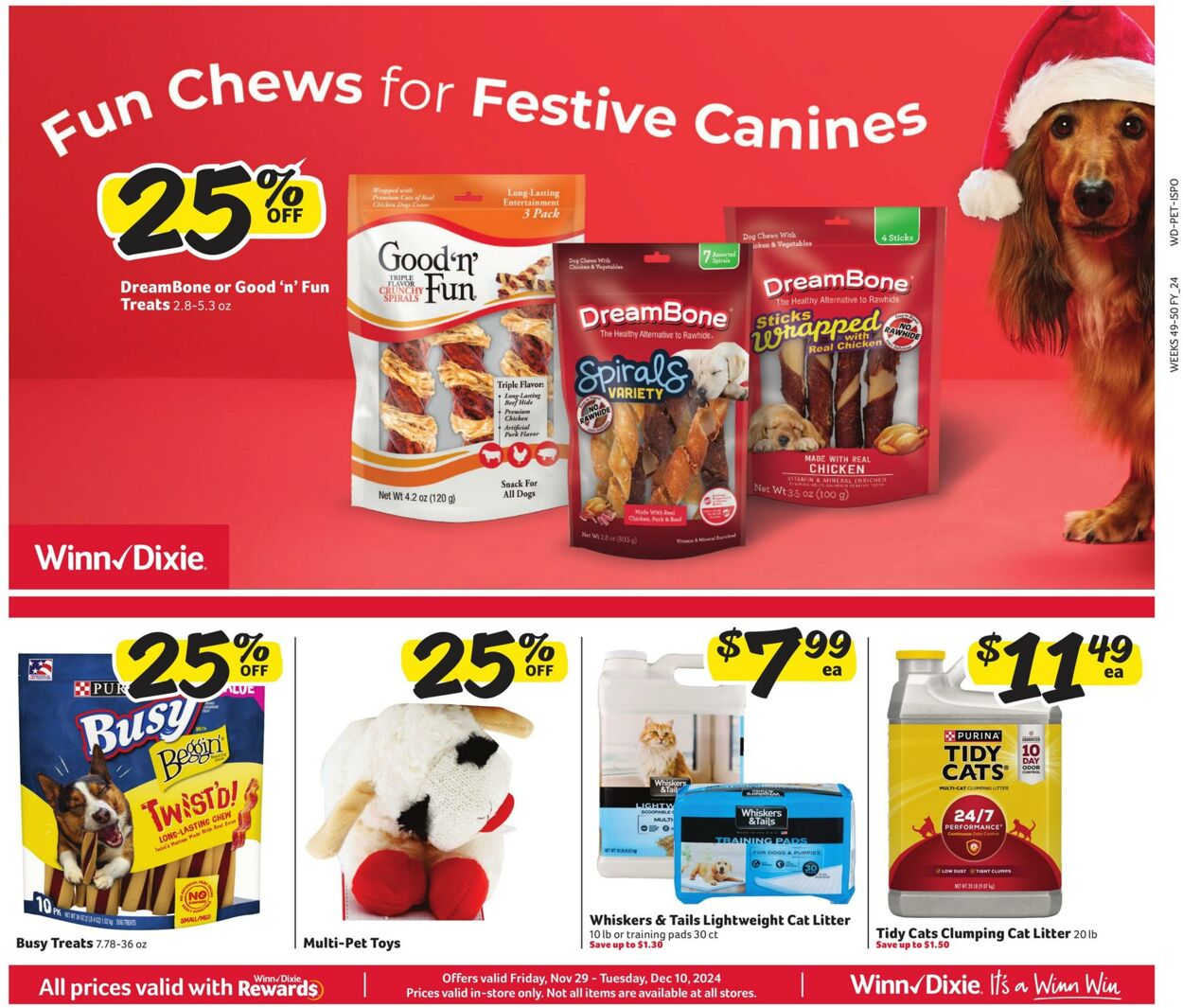 Weekly ad Winn-Dixie 11/29/2024 - 12/10/2024