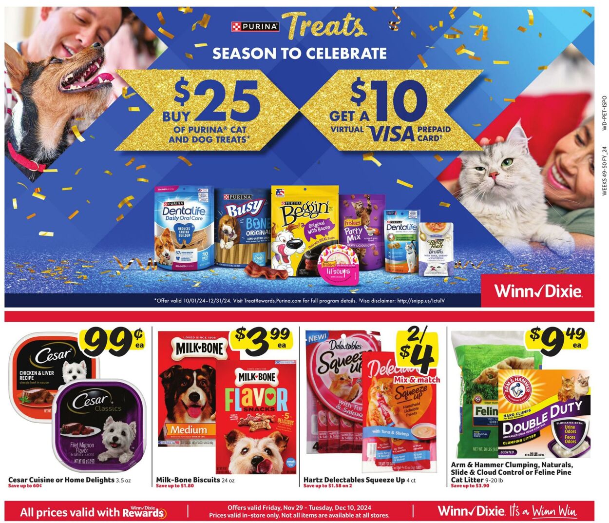 Weekly ad Winn-Dixie 11/29/2024 - 12/10/2024