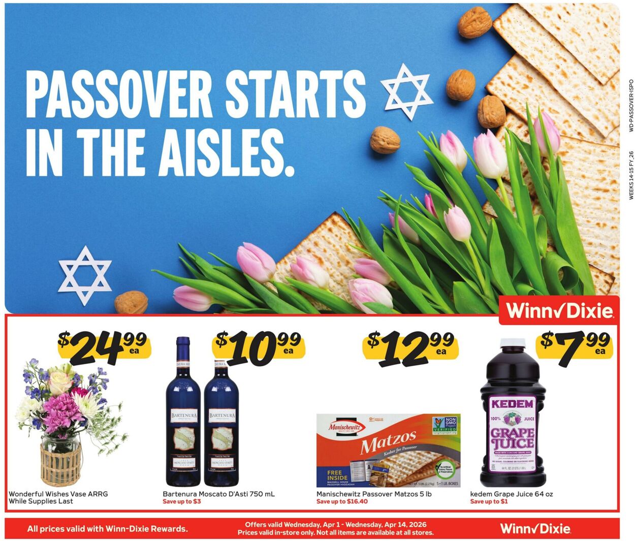 Weekly ad Winn-Dixie 04/01/2026 - 04/14/2026