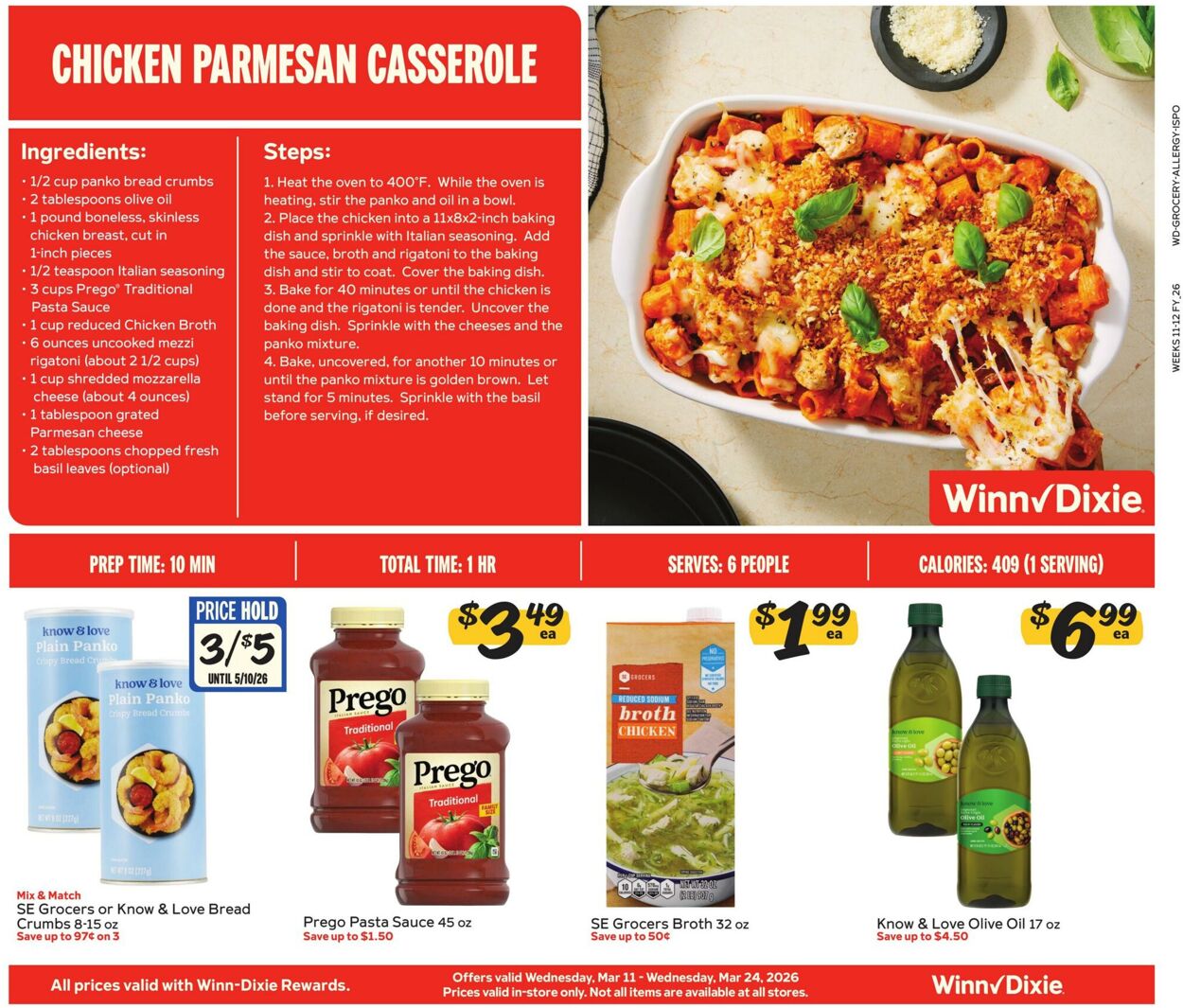 Weekly ad Winn-Dixie 03/11/2026 - 03/24/2026