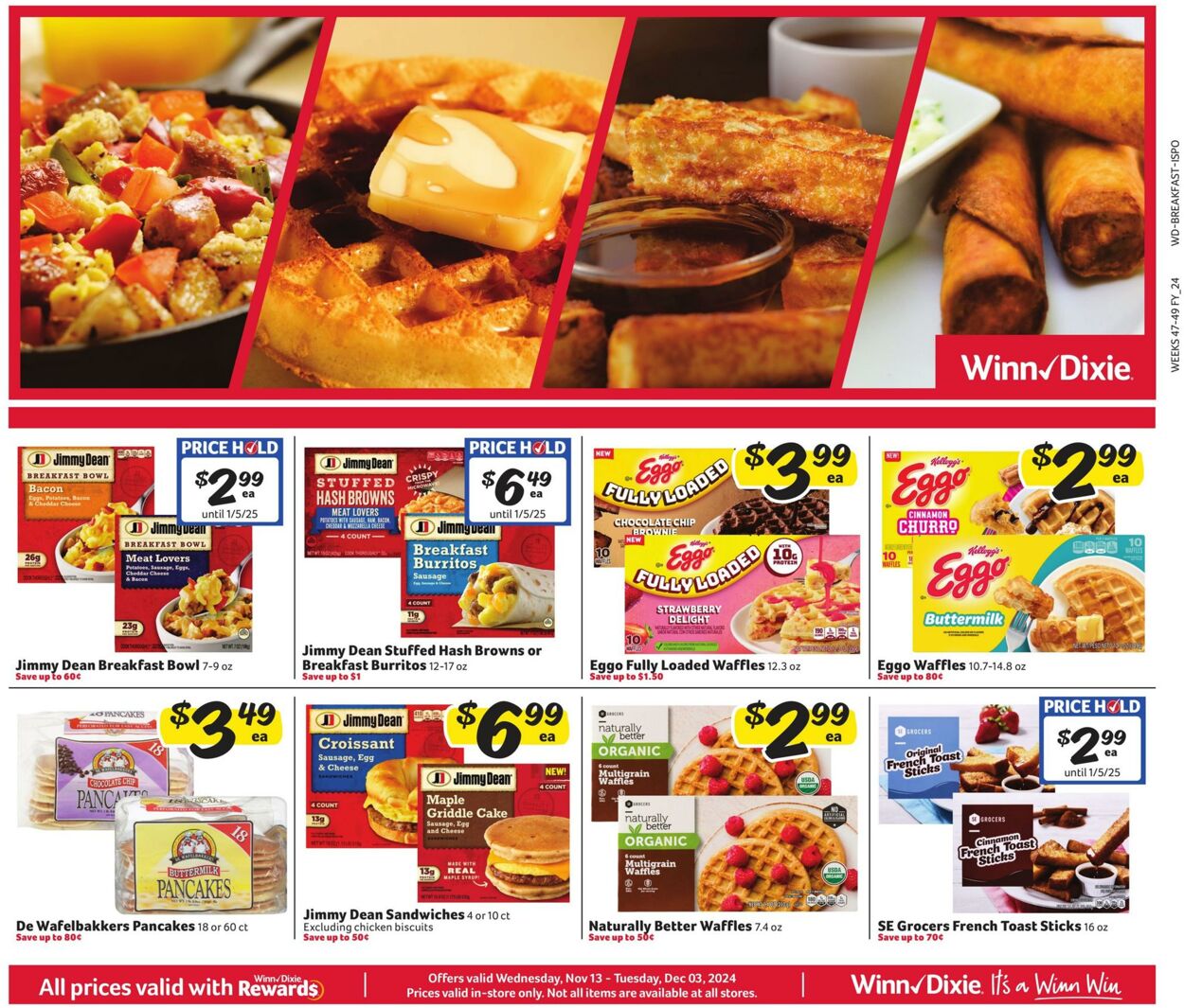 Weekly ad Winn-Dixie 11/13/2024 - 12/03/2024