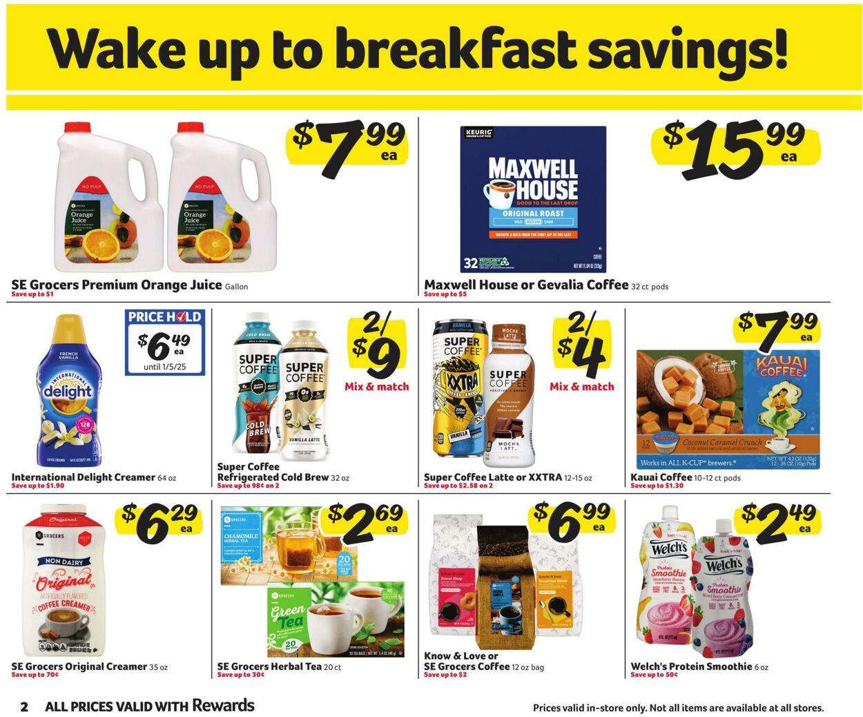 Weekly ad Winn-Dixie 11/13/2024 - 12/03/2024