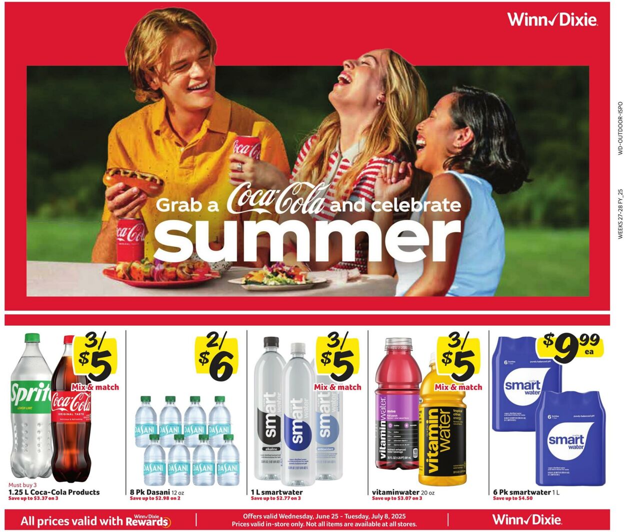 Weekly ad Winn-Dixie 06/25/2025 - 07/08/2025