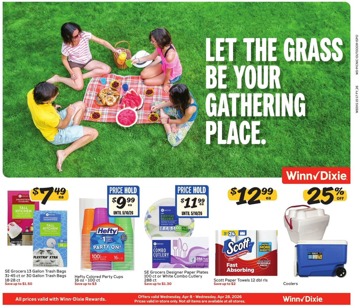 Weekly ad Winn-Dixie 04/08/2026 - 04/28/2026