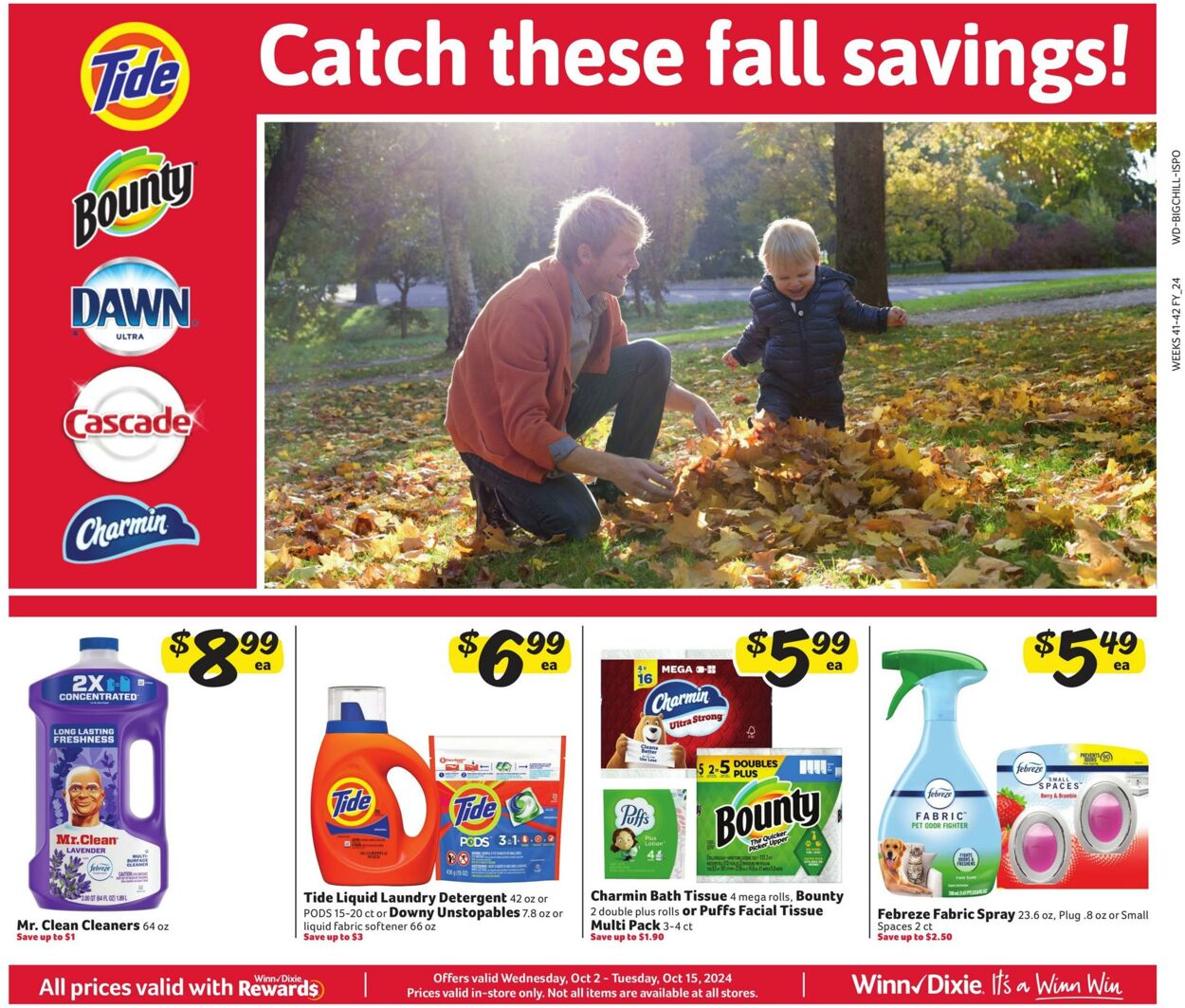 Weekly ad Winn-Dixie 10/02/2024 - 10/15/2024