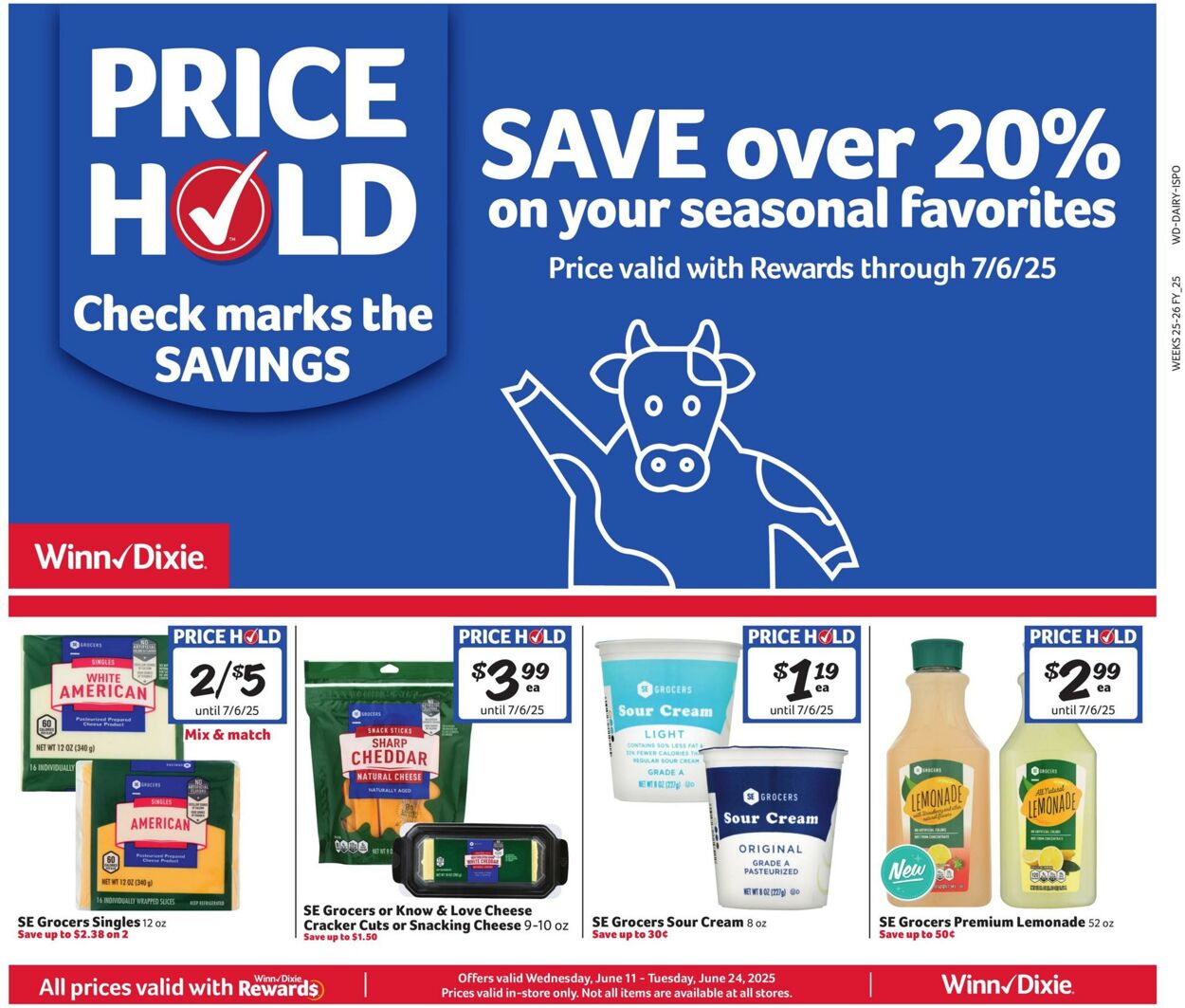 Weekly ad Winn-Dixie 06/11/2025 - 06/24/2025